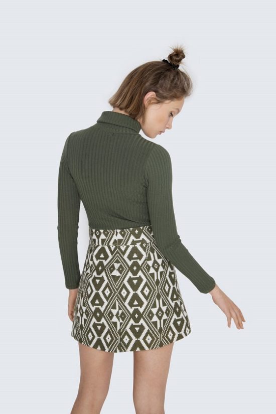 minifalda-estampado-etnico-anna-verde