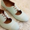 zapatos-vintage-cordones-turquesa-pastel